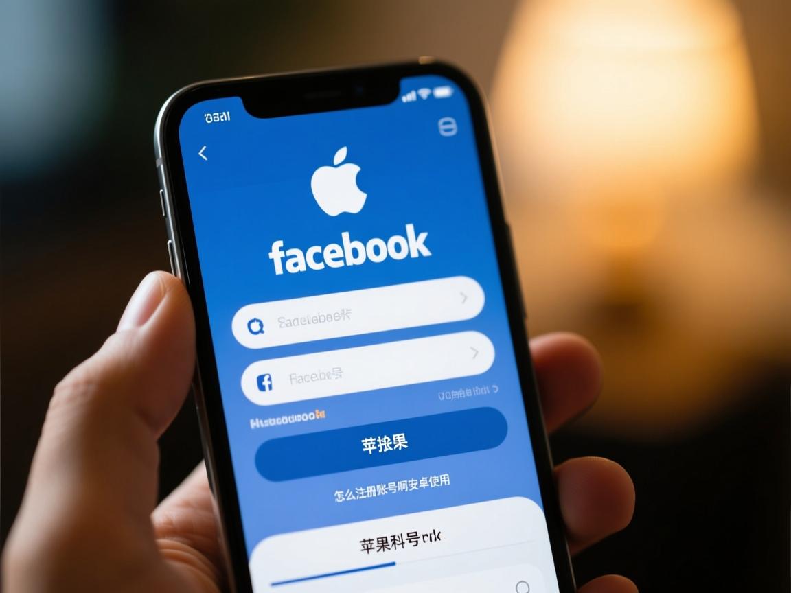 苹果手机脸书账号怎么注册账号啊安卓使用