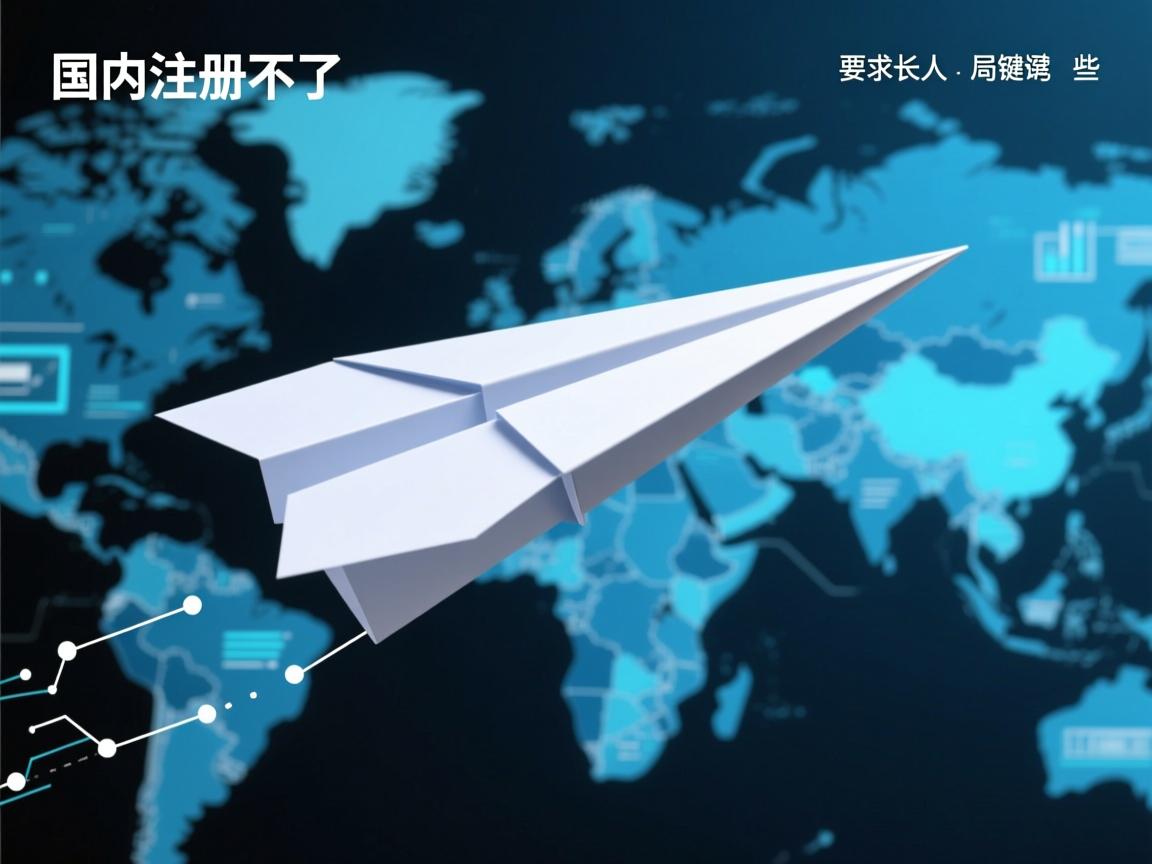 国内注册不了纸飞机的相关长尾关键词有哪些