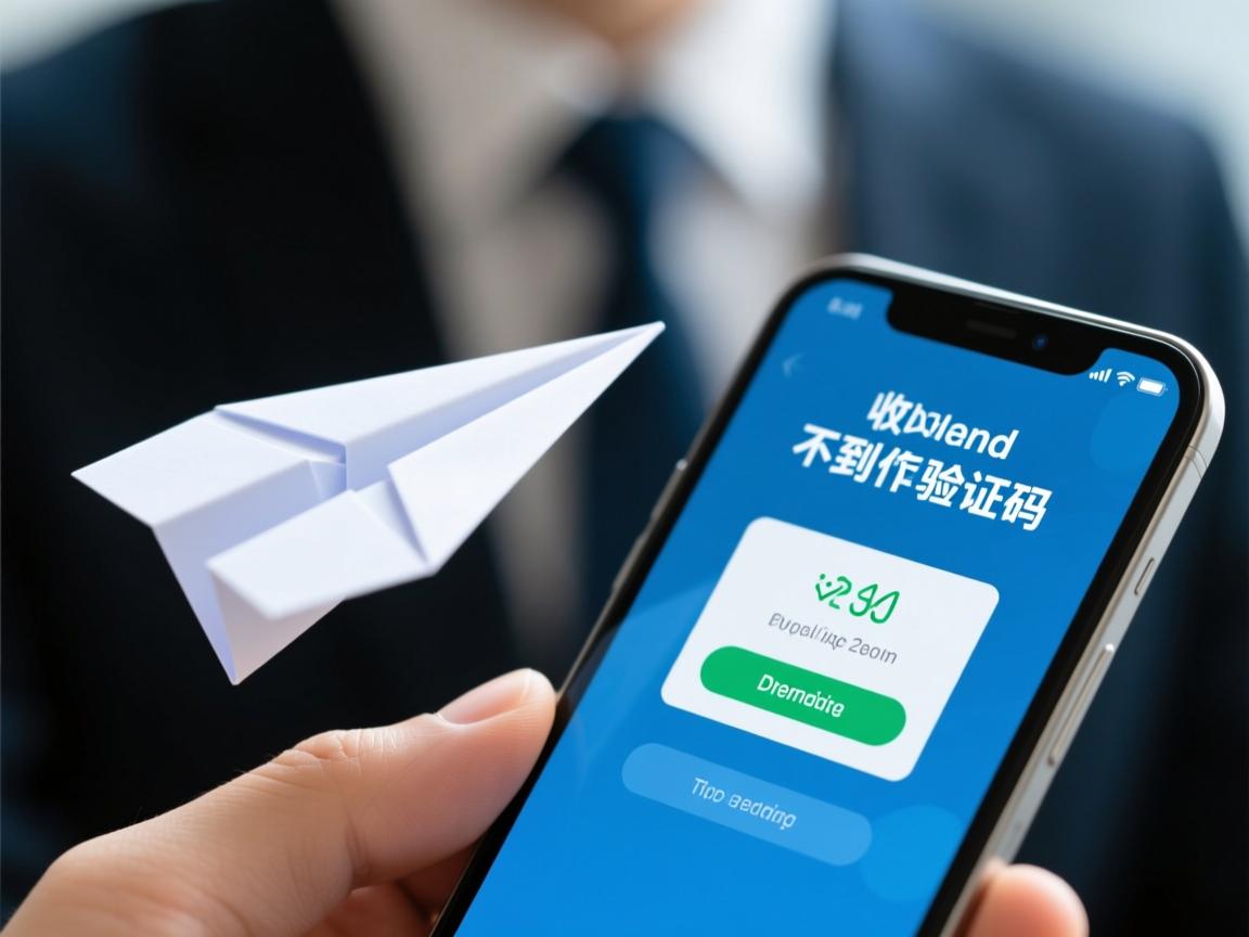 纸飞机收不到手机验证码