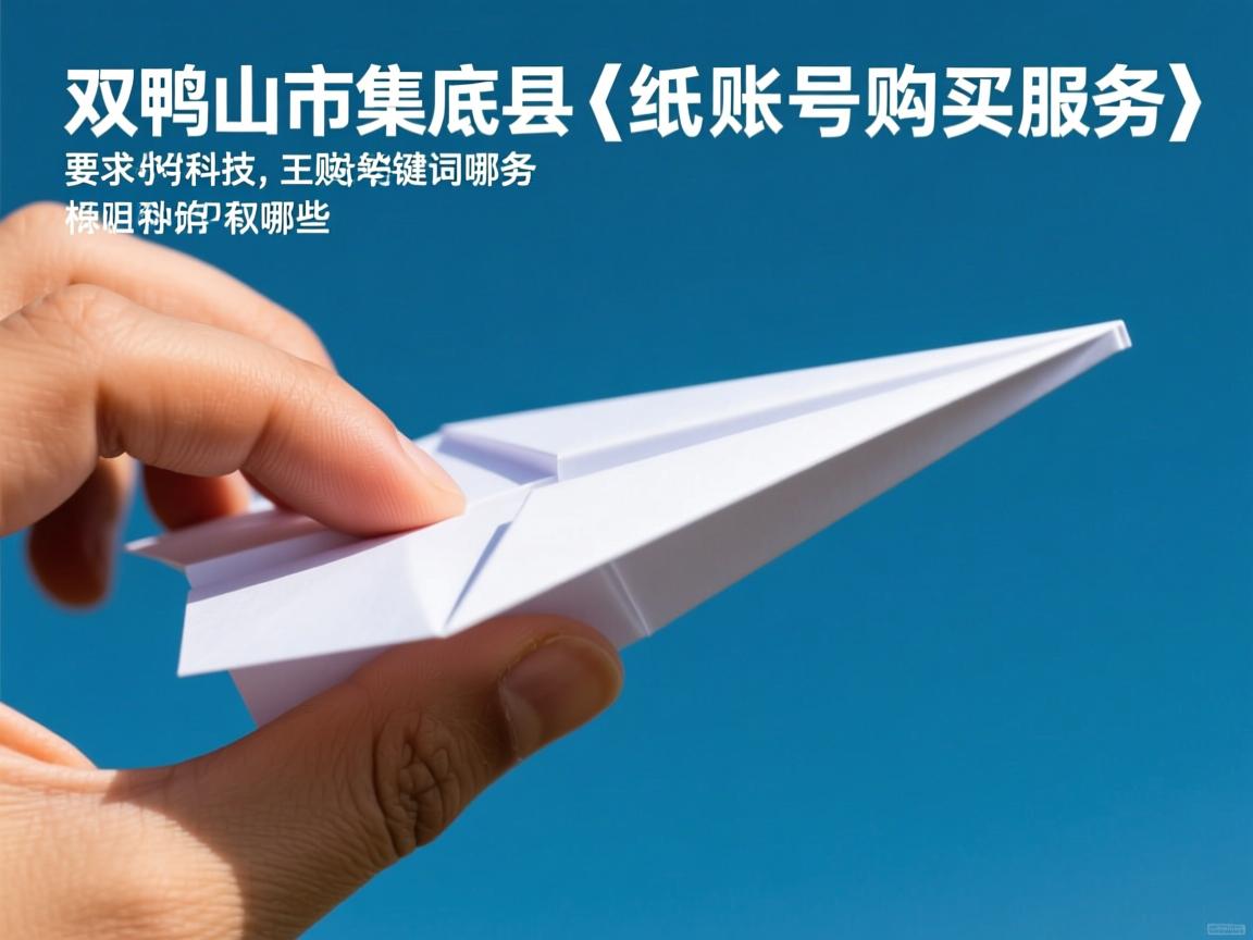 双鸭山市集贤县纸飞机账号购买服务的相关长尾关键词有哪些