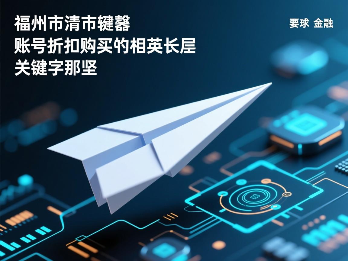 福州市福清市纸飞机账号折扣购买的相关长尾关键词是那些