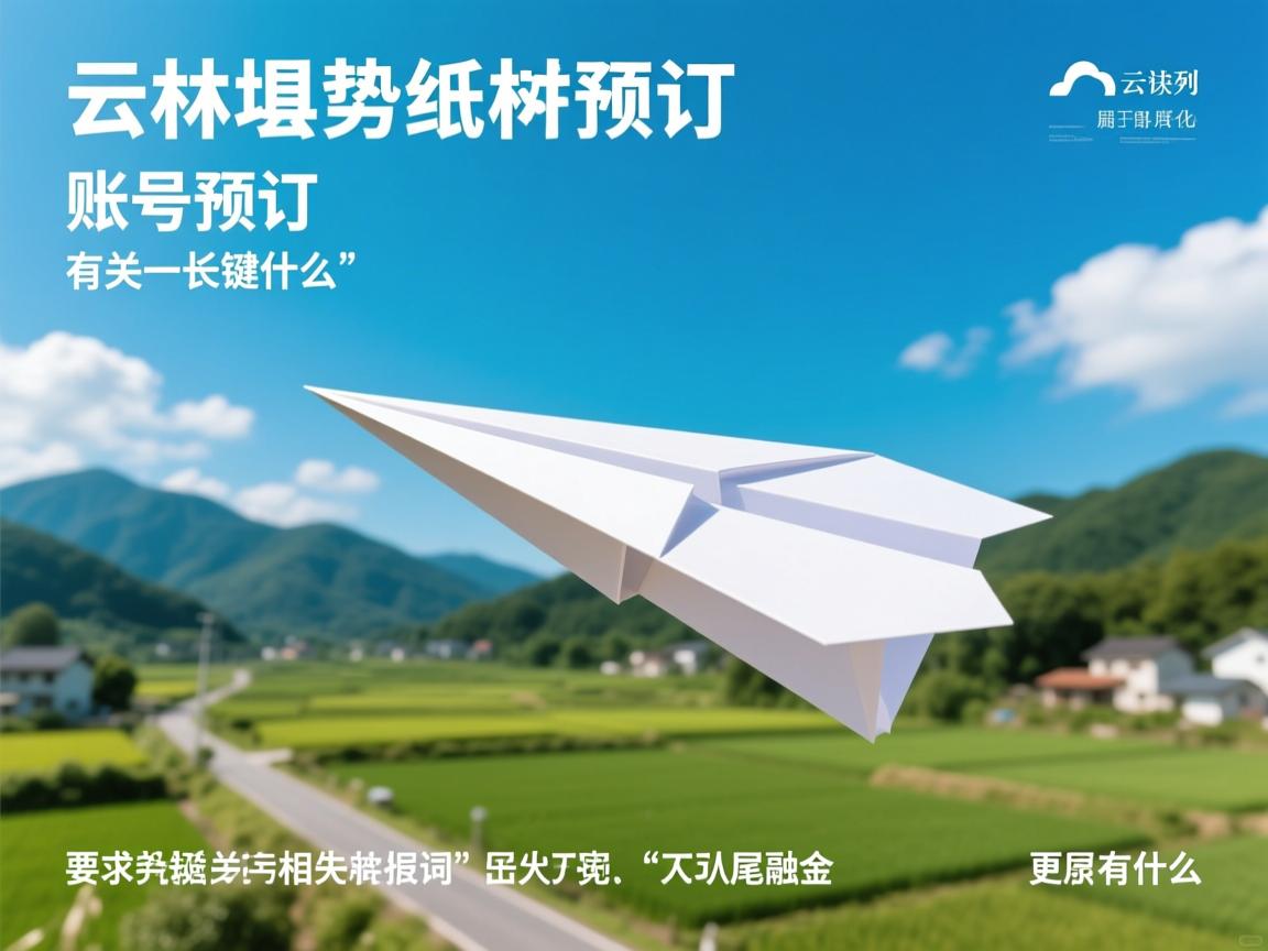 云林县东势乡纸飞机账号预订的相关长尾关键词有什么