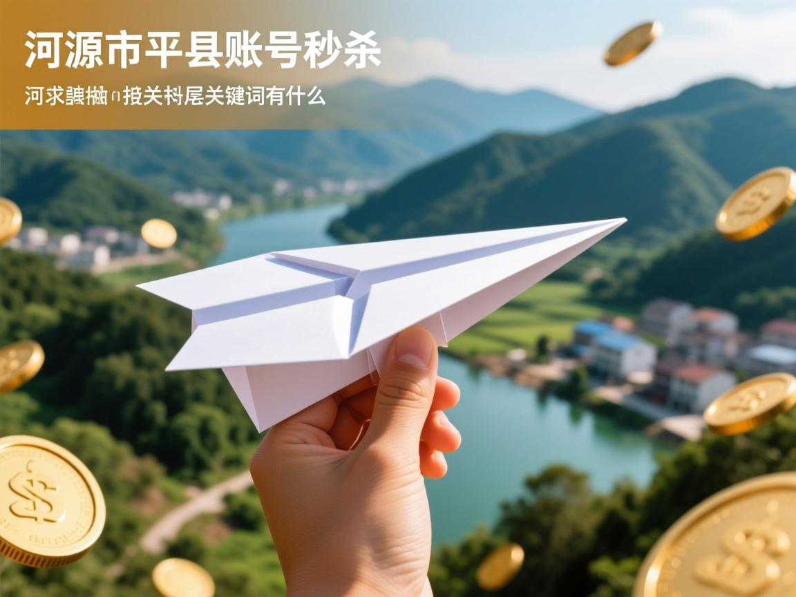 河源市连平县纸飞机账号秒杀的相关长尾关键词有什么