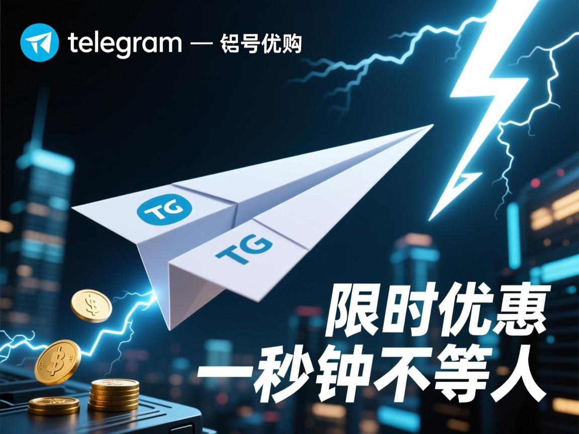 telegram、TG、纸飞机、电报号闪电抢购：限时优惠，一秒钟不等人