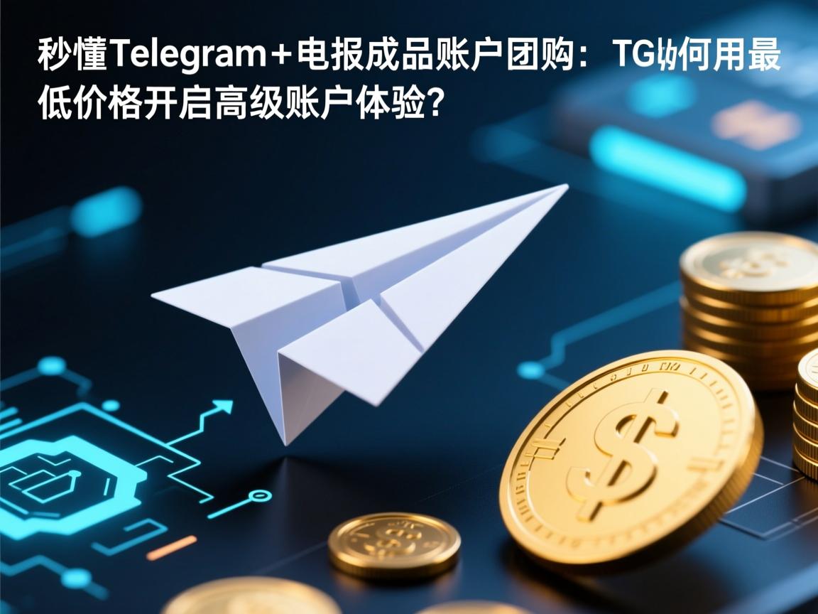 秒懂telegram、TG、纸飞机、电报成品账户团购：如何用最低价格开启高级账户体验？