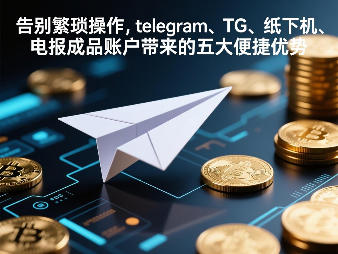 “告别繁琐操作，telegram、TG、纸飞机、电报成品账户带来的五大便捷优势”