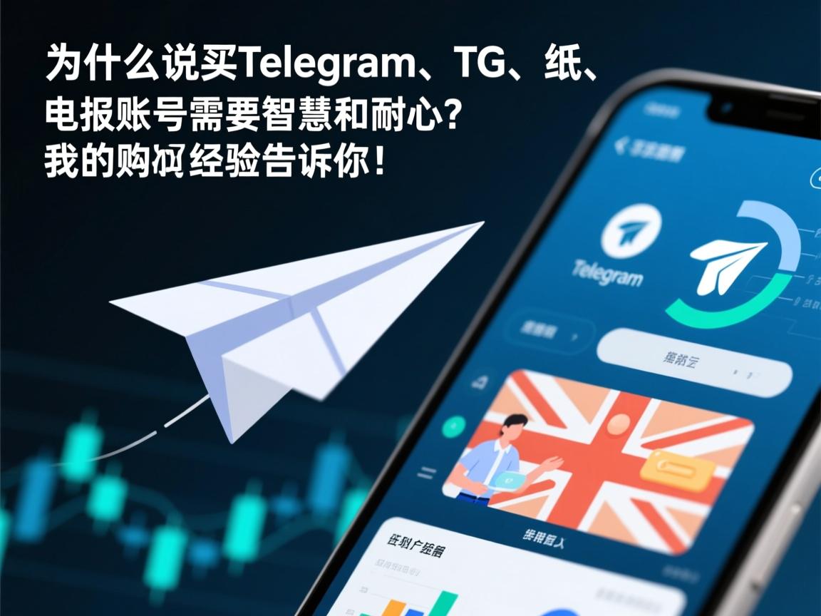 为什么说买telegram、TG、纸飞机、电报账号需要智慧和耐心？我的购买经验告诉你！