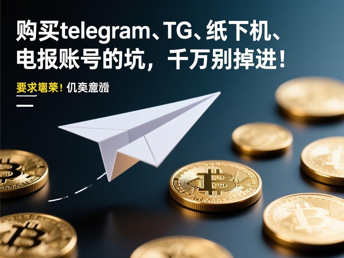 “购买telegram、TG、纸飞机、电报账号的坑，千万别掉进！”