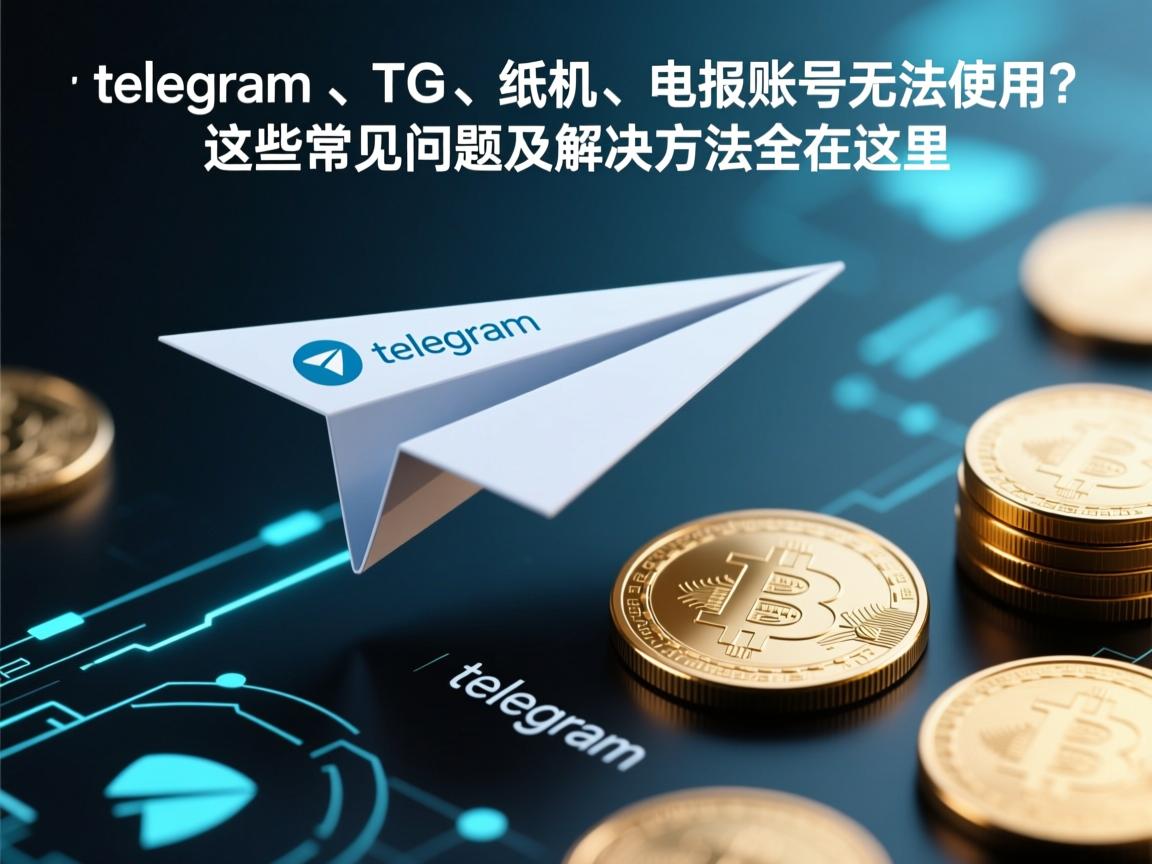 “telegram、TG、纸飞机、电报账号无法使用？这些常见问题及解决方法全在这里”