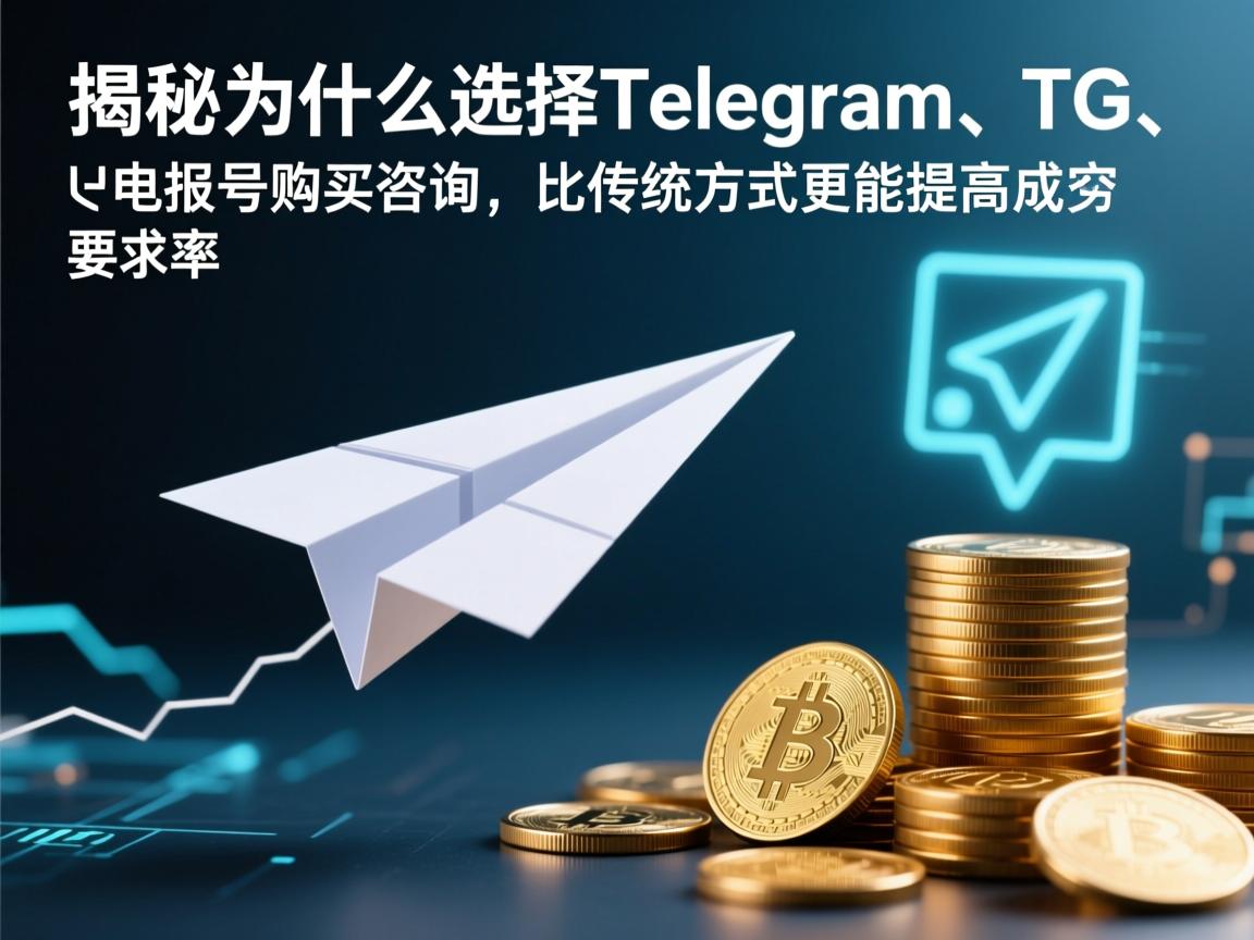 揭秘：为什么选择telegram、TG、纸飞机、电报号购买咨询，比传统方式更能提高成交率
