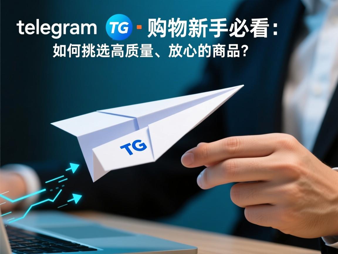 telegram、TG、纸飞机、电报购物新手必看：如何挑选高质量、放心的商品？