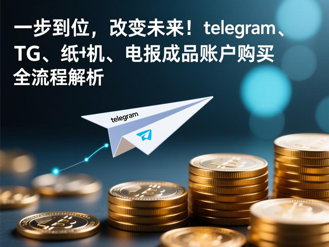 “一步到位，改变未来！telegram、TG、纸飞机、电报成品账户购买全流程解析”