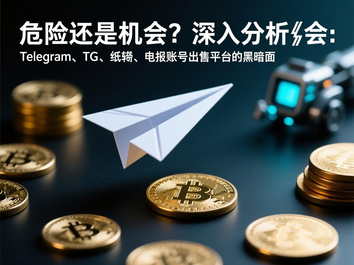 《危险还是机会？深入分析telegram、TG、纸飞机、电报账号出售平台的黑暗面》