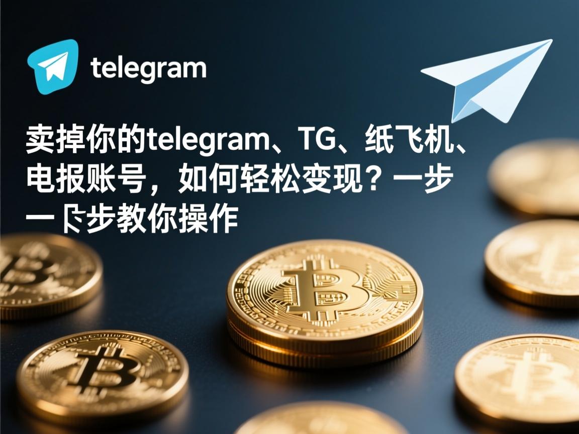 “卖掉你的telegram、TG、纸飞机、电报账号，如何轻松变现？一步一步教你操作”