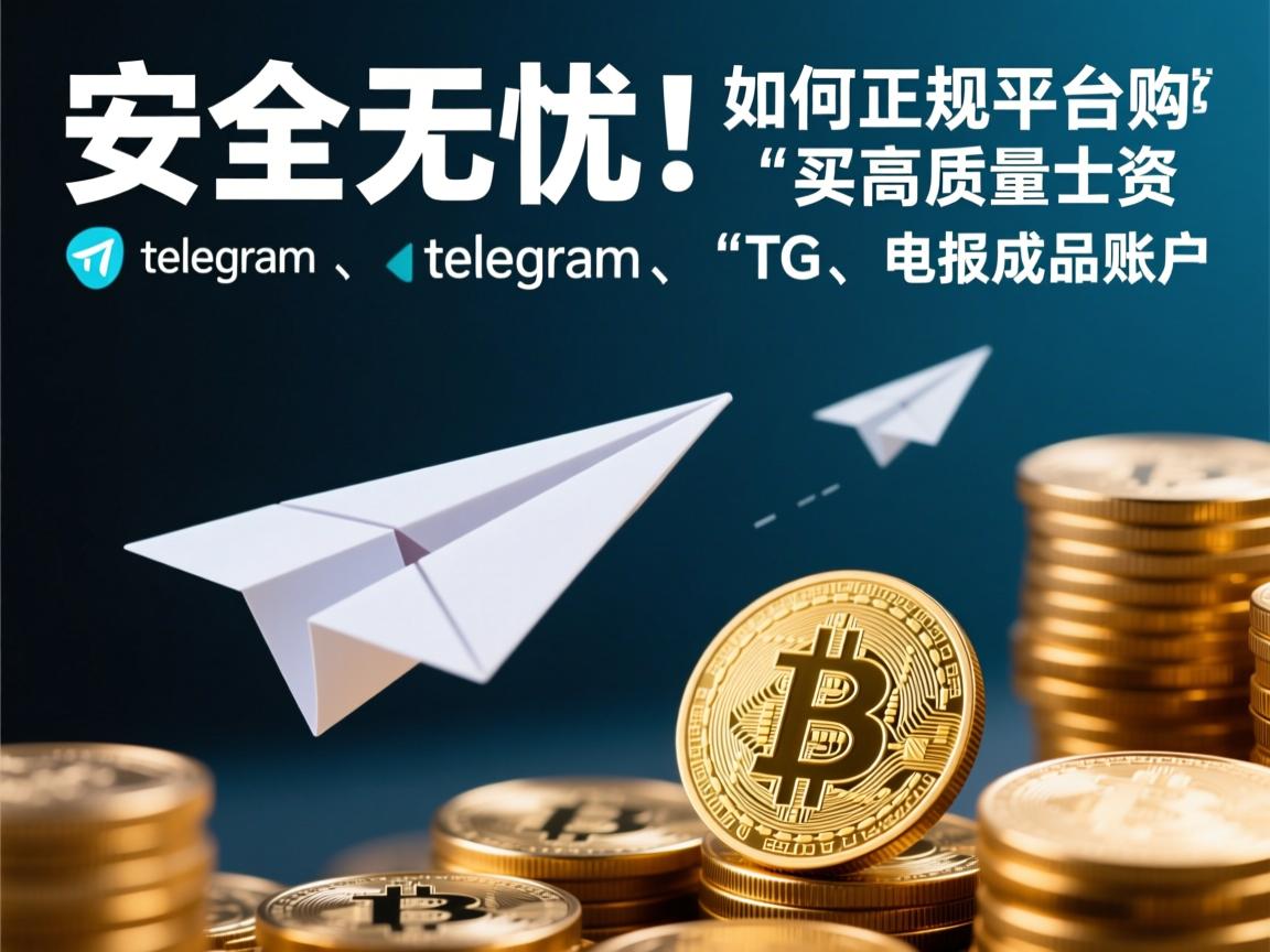 安全无忧！如何通过正规平台购买高质量的telegram、TG、纸飞机、电报成品账户