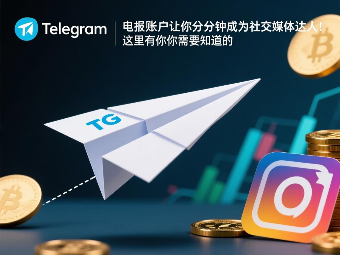 telegram、TG、纸飞机、电报成品账户让你分分钟成为社交媒体达人！这里有你需要知道的