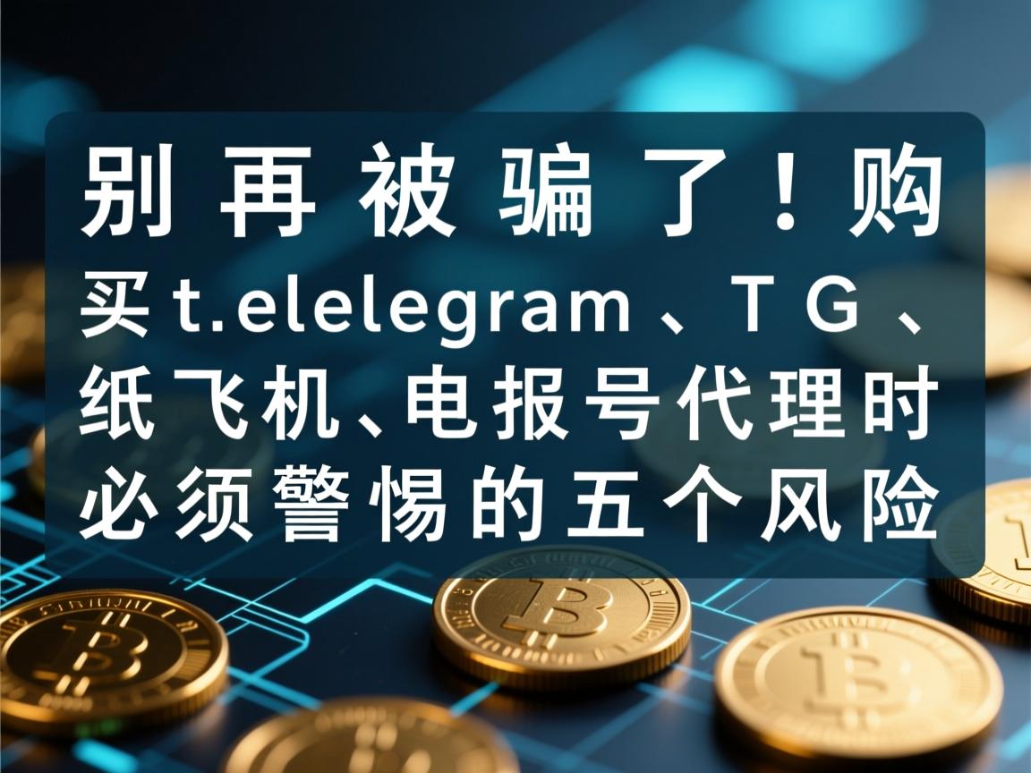 “别再被骗了！购买telegram、TG、纸飞机、电报号代理时必须警惕的五个风险”