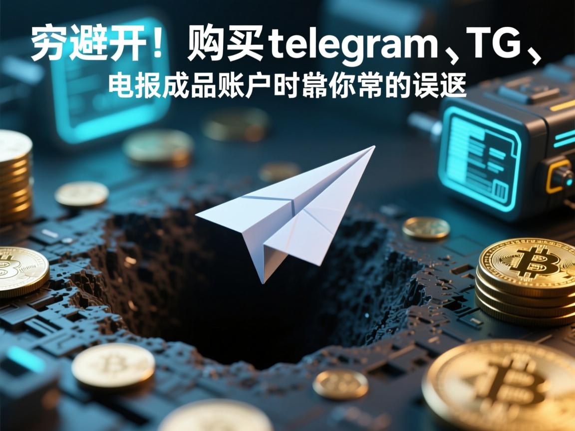 避开坑！购买telegram、TG、纸飞机、电报成品账户时最常见的误区