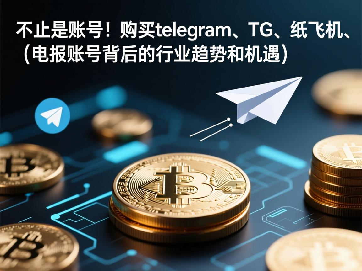 “不止是账号!购买telegram、TG、纸飞机、电报账号背后的行业趋势和机遇”