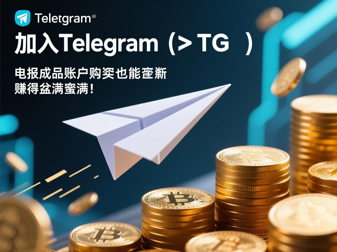 加入telegram、TG、纸飞机、电报成品账户购买交流群，投资新手也能赚得盆满钵满！