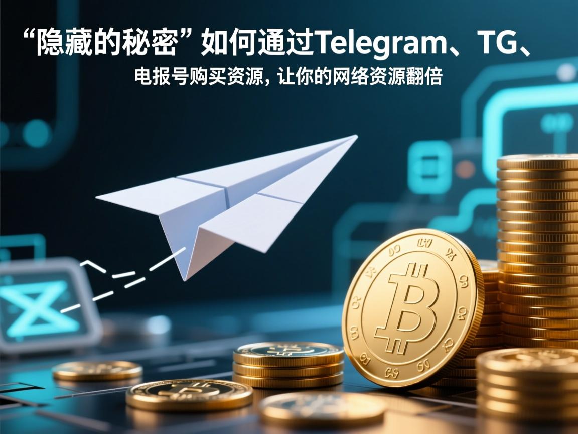 隐藏的秘密：如何通过telegram、TG、纸飞机、电报账号购买资源，让你的网络资源翻倍