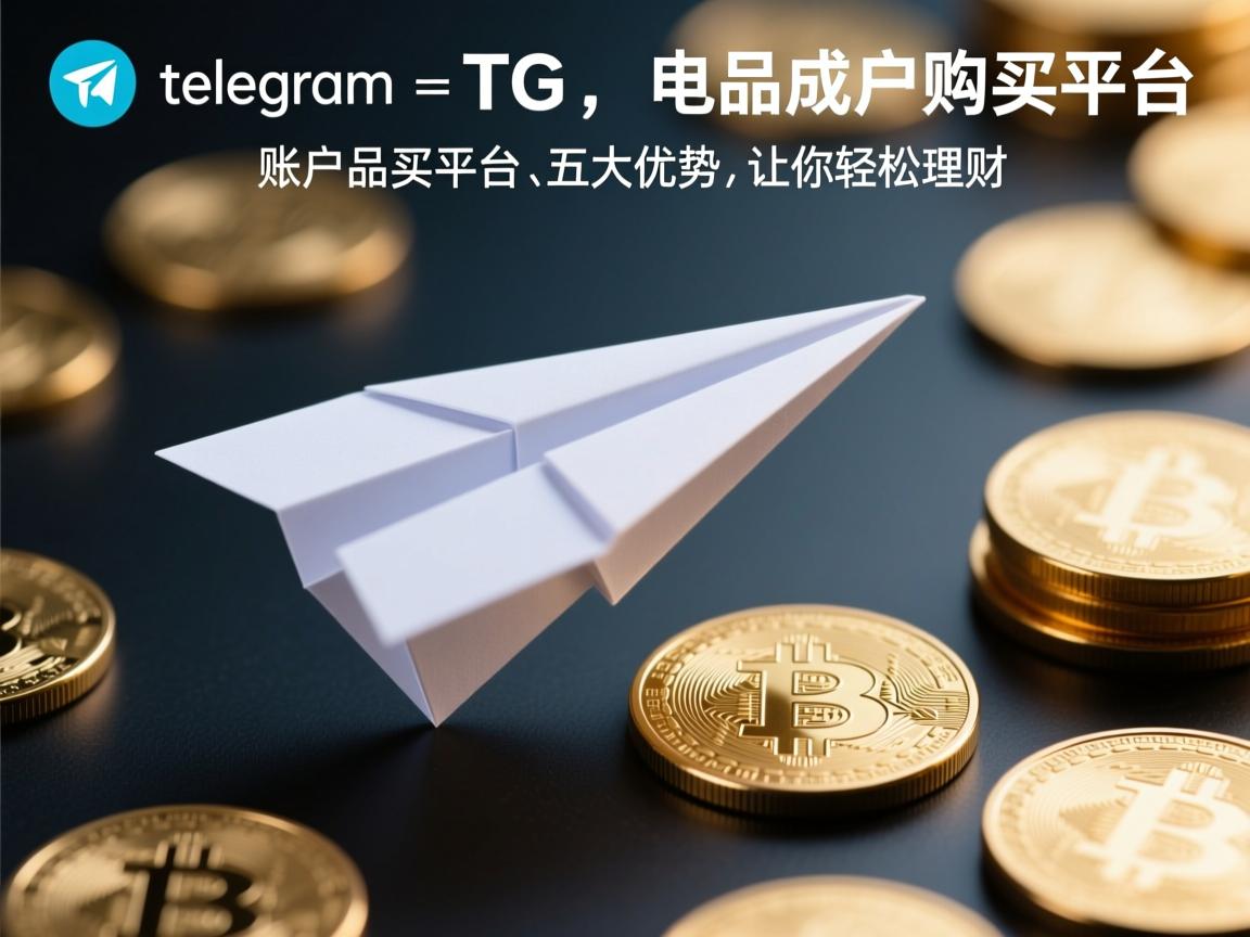 telegram、TG、纸飞机、电报成品账户购买平台的五大优势，让你轻松理财