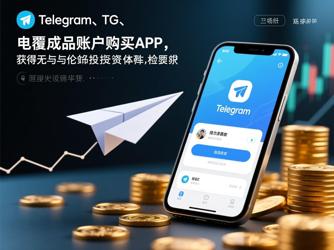 颠覆传统！通过telegram、TG、纸飞机、电报成品账户购买APP，获得无与伦比的投资体验