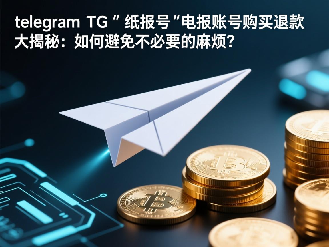 “telegram、TG、纸飞机、电报账号购买退款大揭秘：如何避免不必要的麻烦？”
