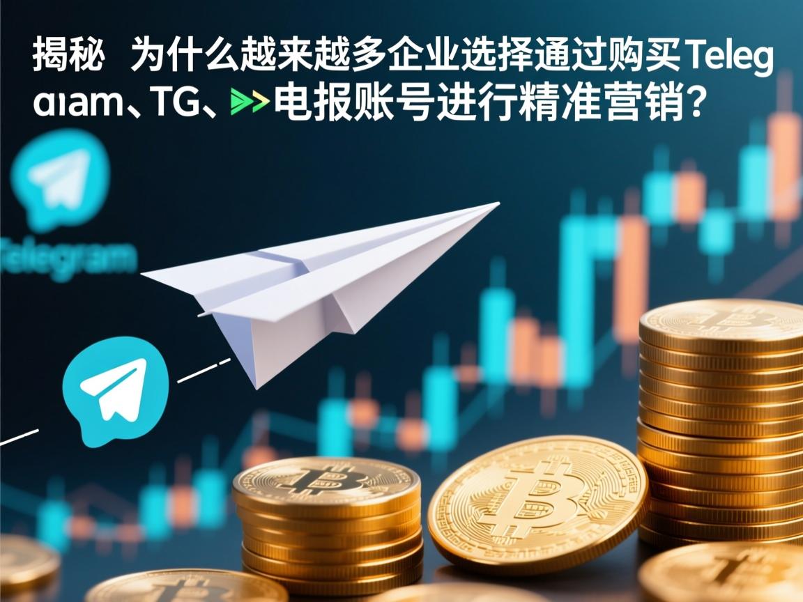 揭秘：为什么越来越多企业选择通过购买telegram、TG、纸飞机、电报账号进行精准营销？