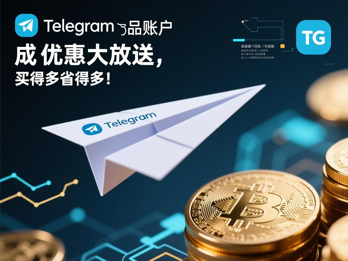 telegram、TG、纸飞机、电报成品账户优惠大放送，买得多省得多！