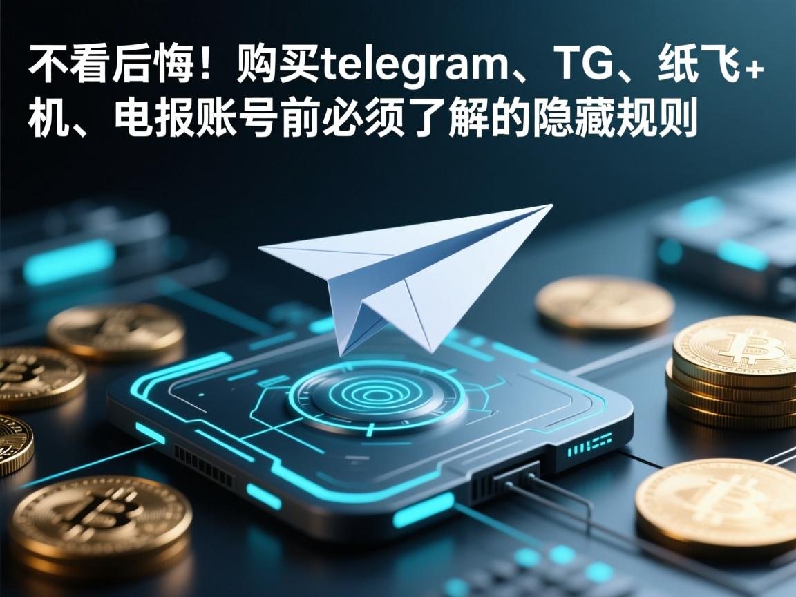 “不看后悔！购买telegram、TG、纸飞机、电报账号前必须了解的隐藏规则”