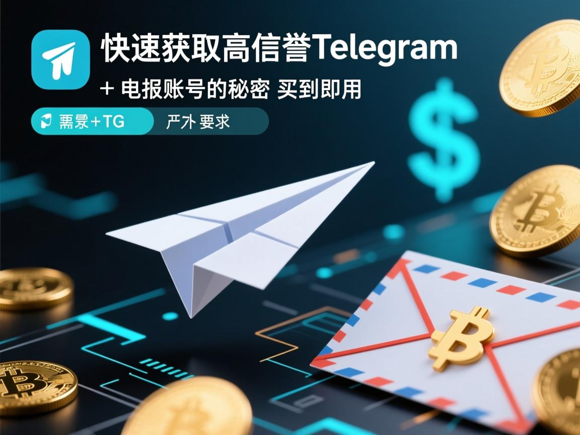快速获取高信誉telegram、TG、纸飞机、电报账号的秘密，买到即用