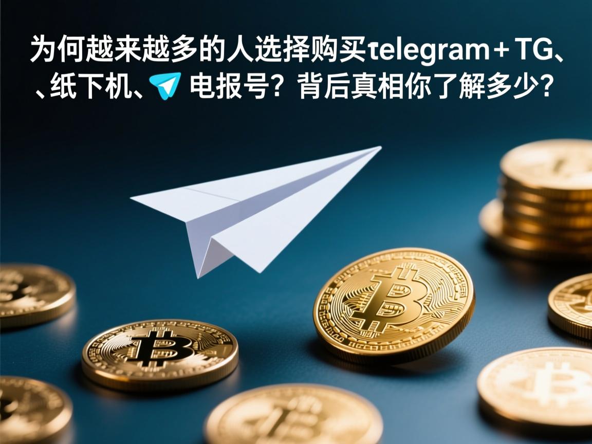 “为何越来越多的人选择购买telegram、TG、纸飞机、电报账号？背后真相你了解多少？”