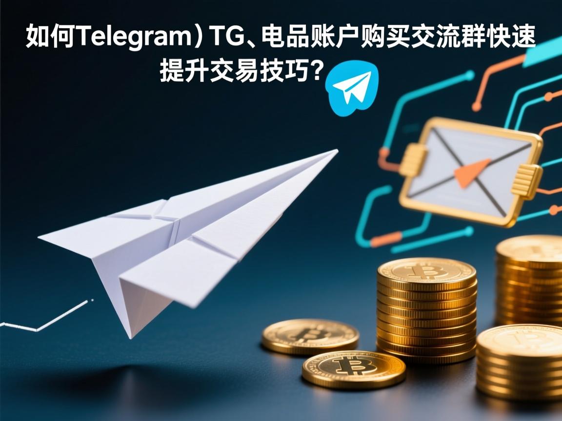 如何利用telegram、TG、纸飞机、电报成品账户购买交流群快速提升交易技巧?