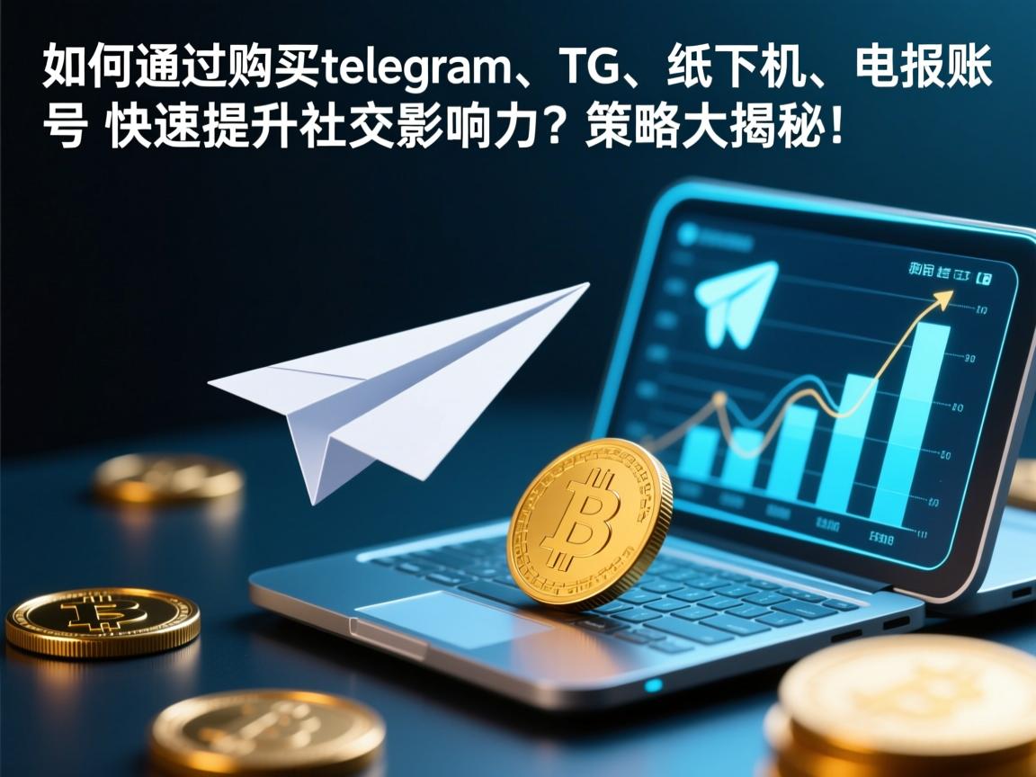 “如何通过购买telegram、TG、纸飞机、电报账号快速提升社交影响力？策略大揭秘！”