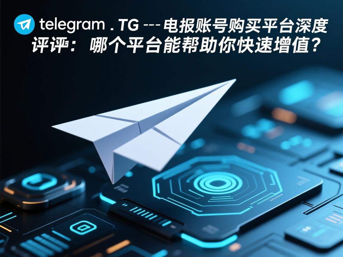 telegram、TG、纸飞机、电报账号购买平台深度评测：哪个平台能帮助你快速增值？