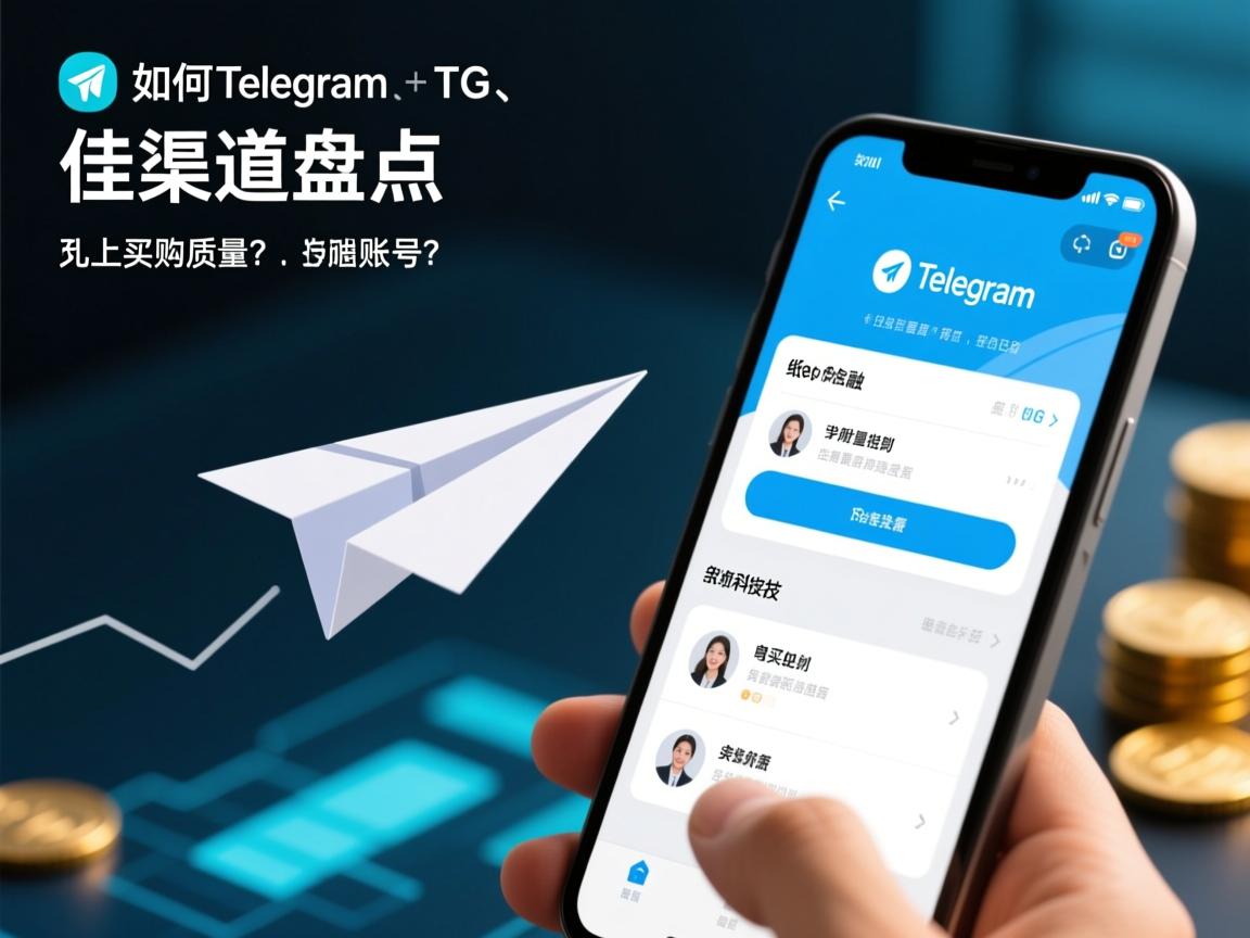 如何在telegram、TG、纸飞机、电报上购买高质量账号？佳渠道盘点