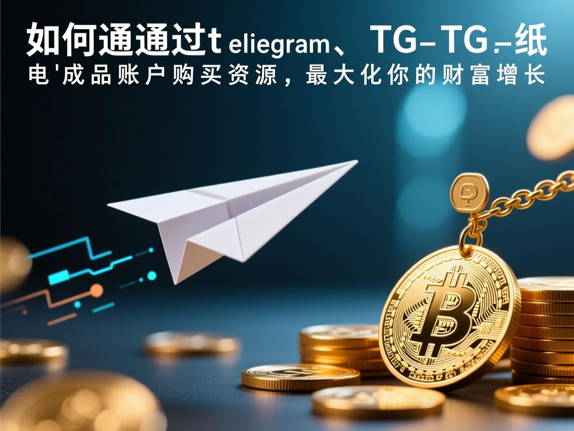 如何通过telegram、TG、纸飞机、电报成品账户购买资源,最大化你的财富增长