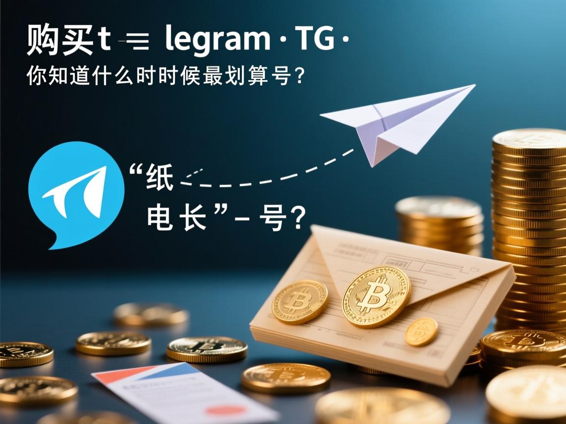 购买telegram、TG、纸飞机、电报号的最佳时机，你知道什么时候最划算吗？