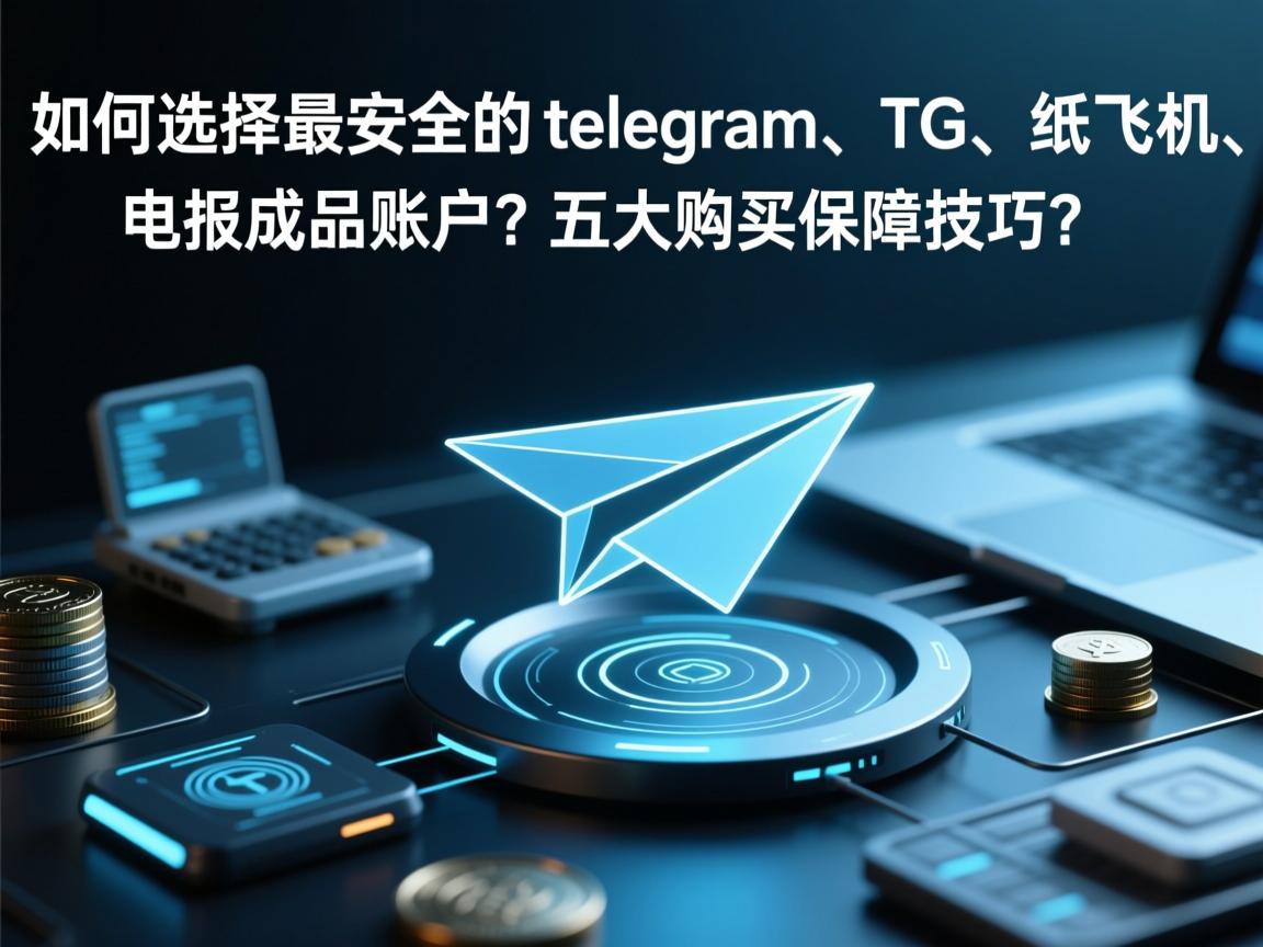 “如何选择最安全的telegram、TG、纸飞机、电报成品账户？五大购买保障技巧”