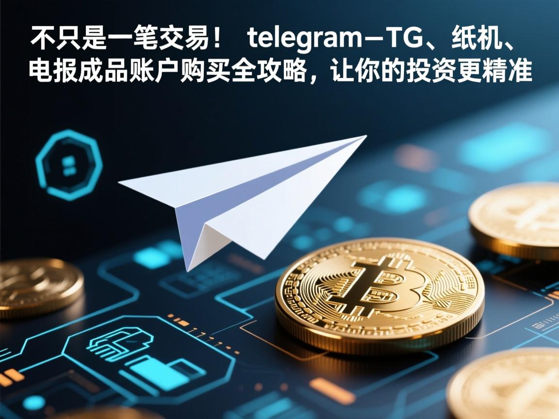 “不只是一笔交易！telegram、TG、纸飞机、电报成品账户购买全攻略，让你的投资更精准”