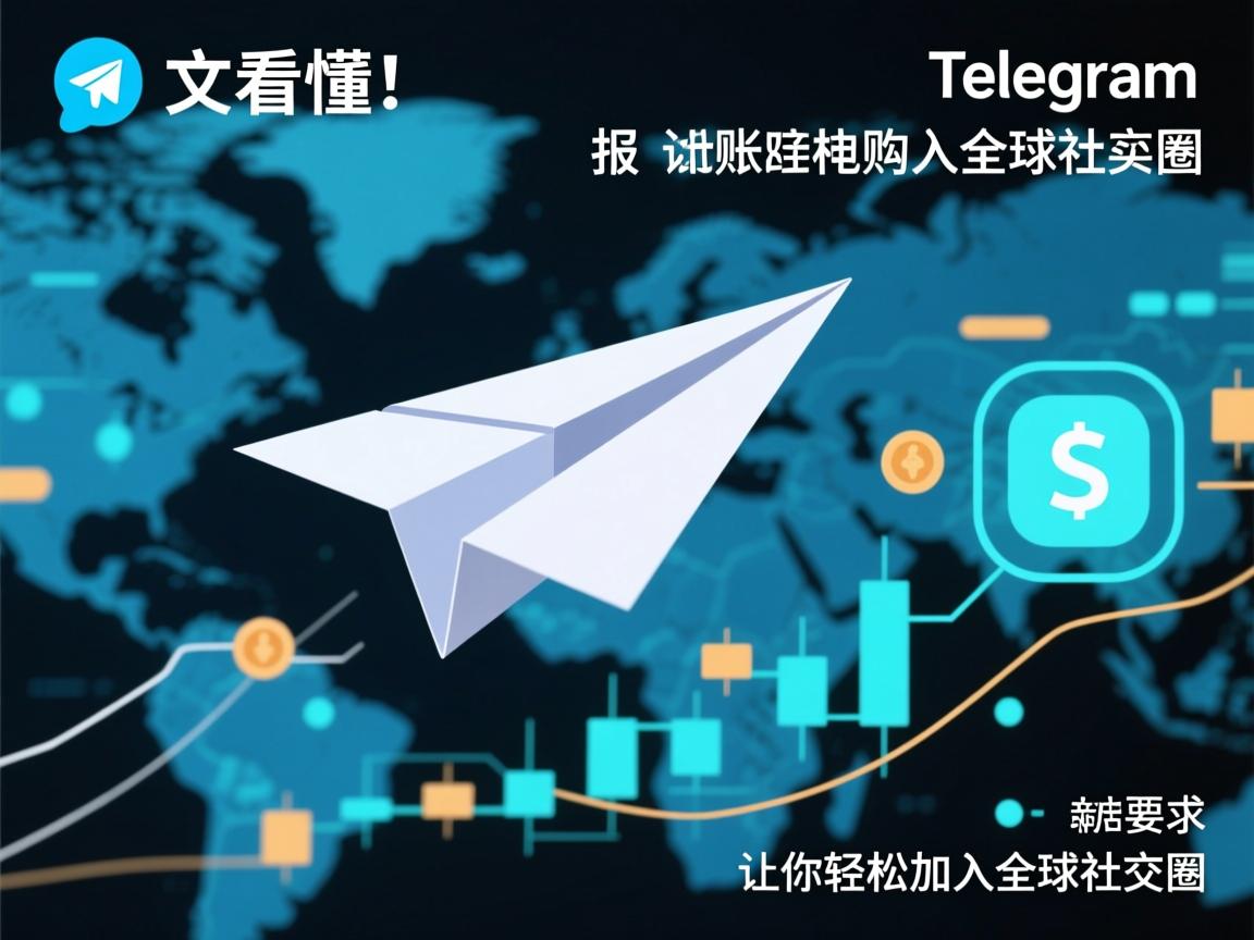 一文看懂！telegram、TG、纸飞机、电报账号购买流程，让你轻松加入全球社交圈