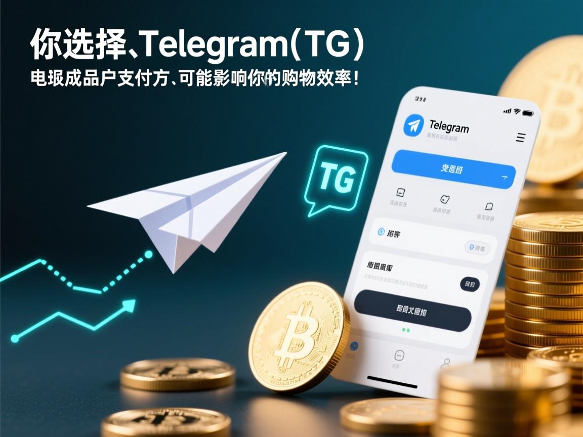 你选择的telegram、TG、纸飞机、电报成品账户支付方式，可能影响你的购物效率！