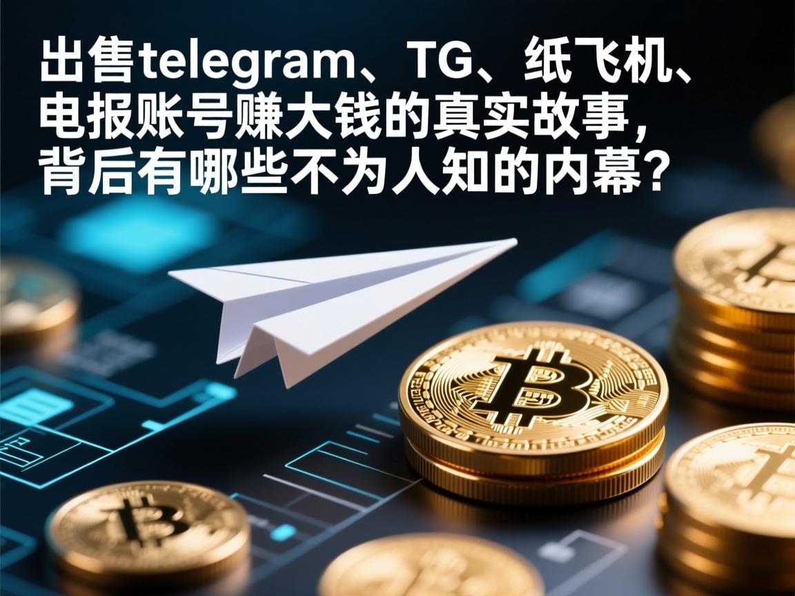 “出售telegram、TG、纸飞机、电报账号赚大钱的真实故事，背后有哪些不为人知的内幕？”