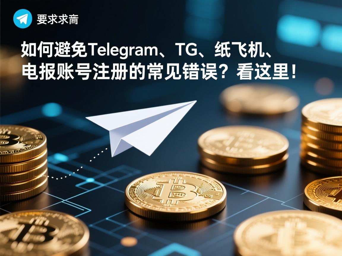 “如何避免telegram、TG、纸飞机、电报账号注册的常见错误？看这里！”