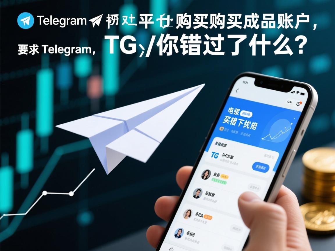 通过telegram、TG、纸飞机、电报平台购买成品账户，你错过了什么？