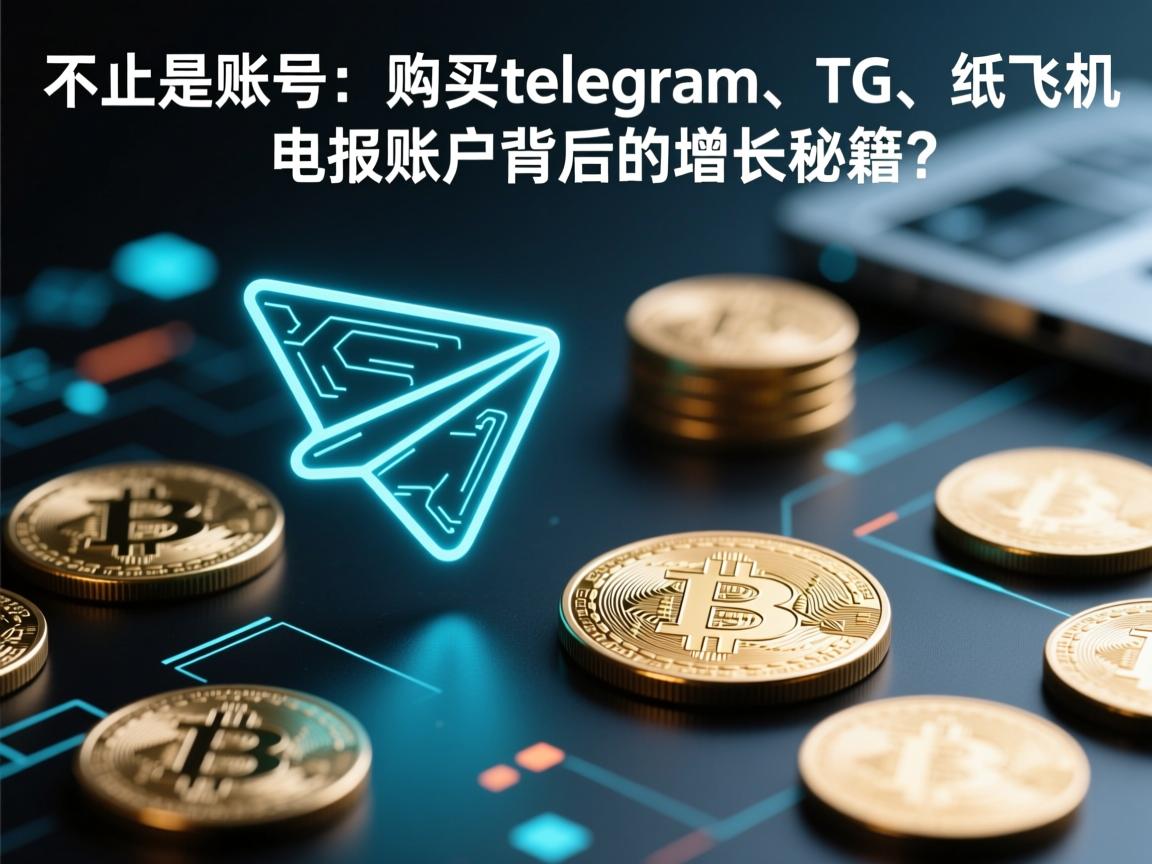 “不止是账号：购买telegram、TG、纸飞机、电报账户背后的增长秘籍”