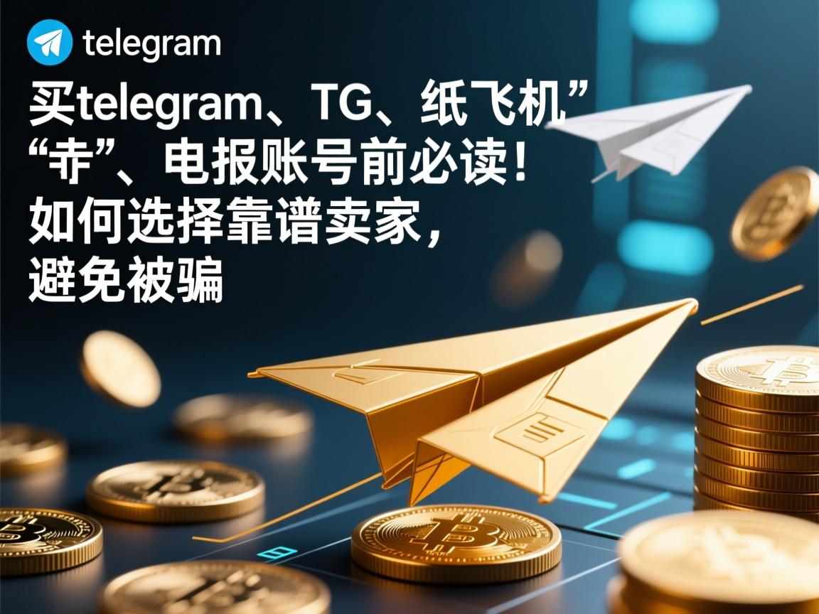 “买telegram、TG、纸飞机、电报账号前必读！如何选择靠谱卖家，避免被骗”