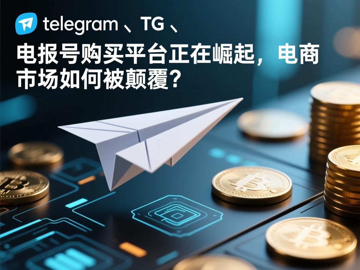 《telegram、TG、纸飞机、电报号购买平台正在崛起，电商市场如何被颠覆？》