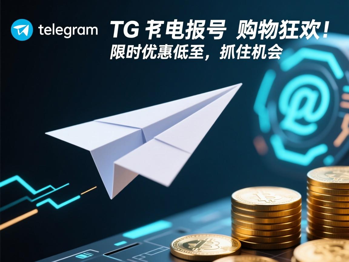 telegram、TG、纸飞机、电报号购物狂欢！限时优惠低至，抓住机会